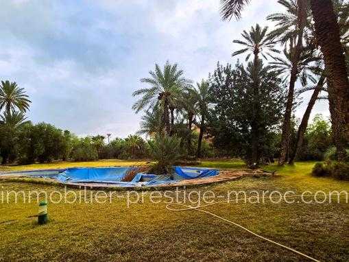 Villa titree dans la Palmeraie a quelques pas du golf.